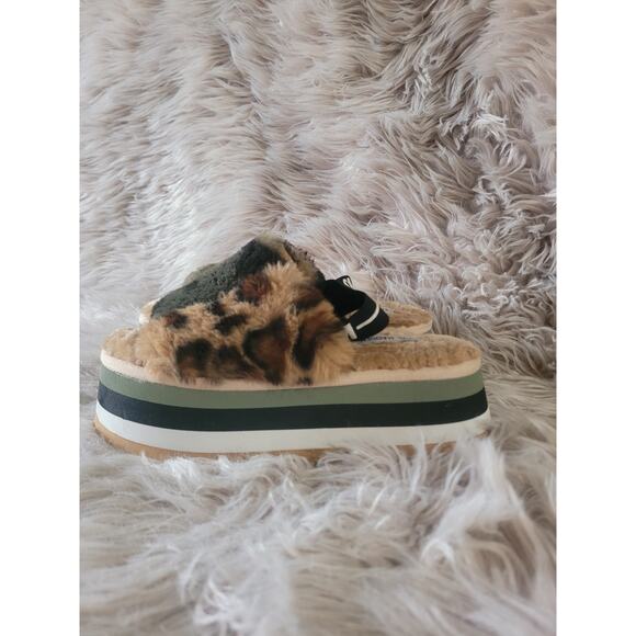 Steve Madden Womens Alvaro Leopard Sandals Size 8 - Picture 1 of 9